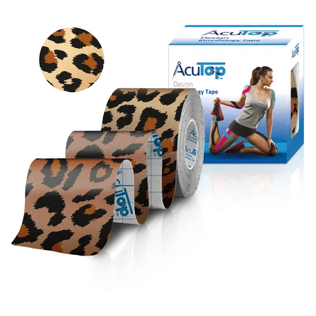 AcuTop 5cm x 5m kinesiology tape, various designs - Image 2