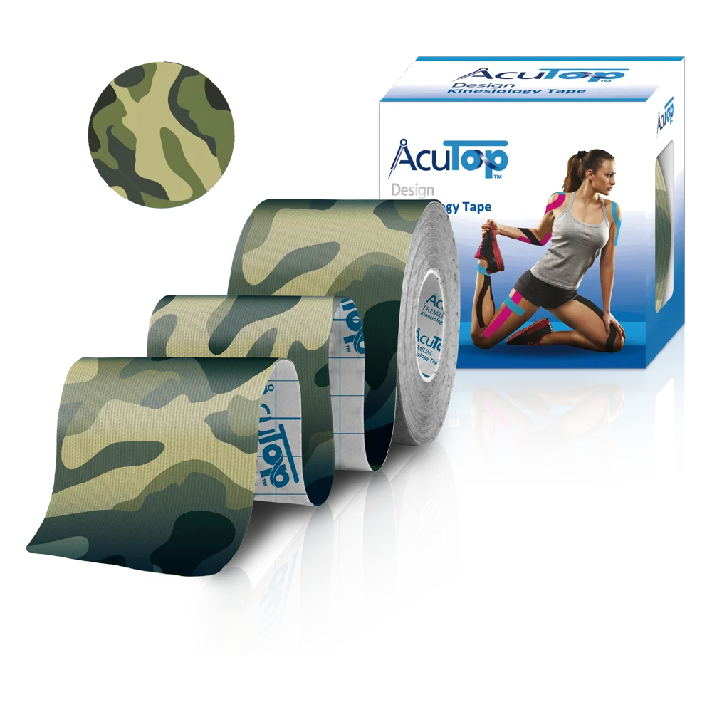 AcuTop 5cm x 5m kinesiology tape, various designs - Image 4
