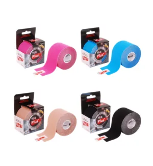 Nasara Plus+ 5cm x 5m kinezioloģiskais teips